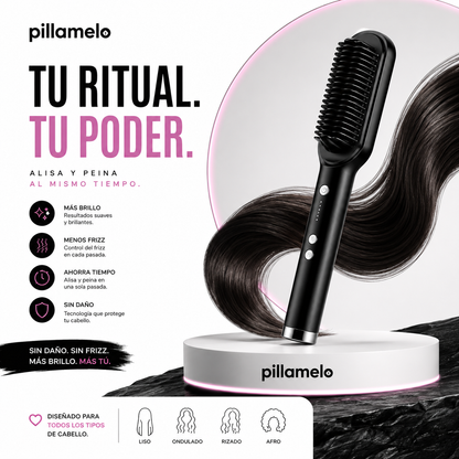Cepillo Alisador Iónico - Alisa Pro 9