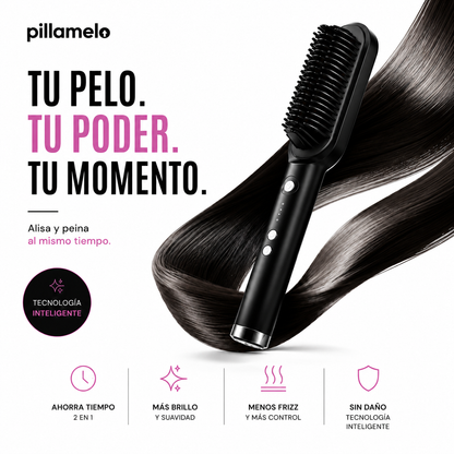 Cepillo Alisador Iónico - Alisa Pro 9